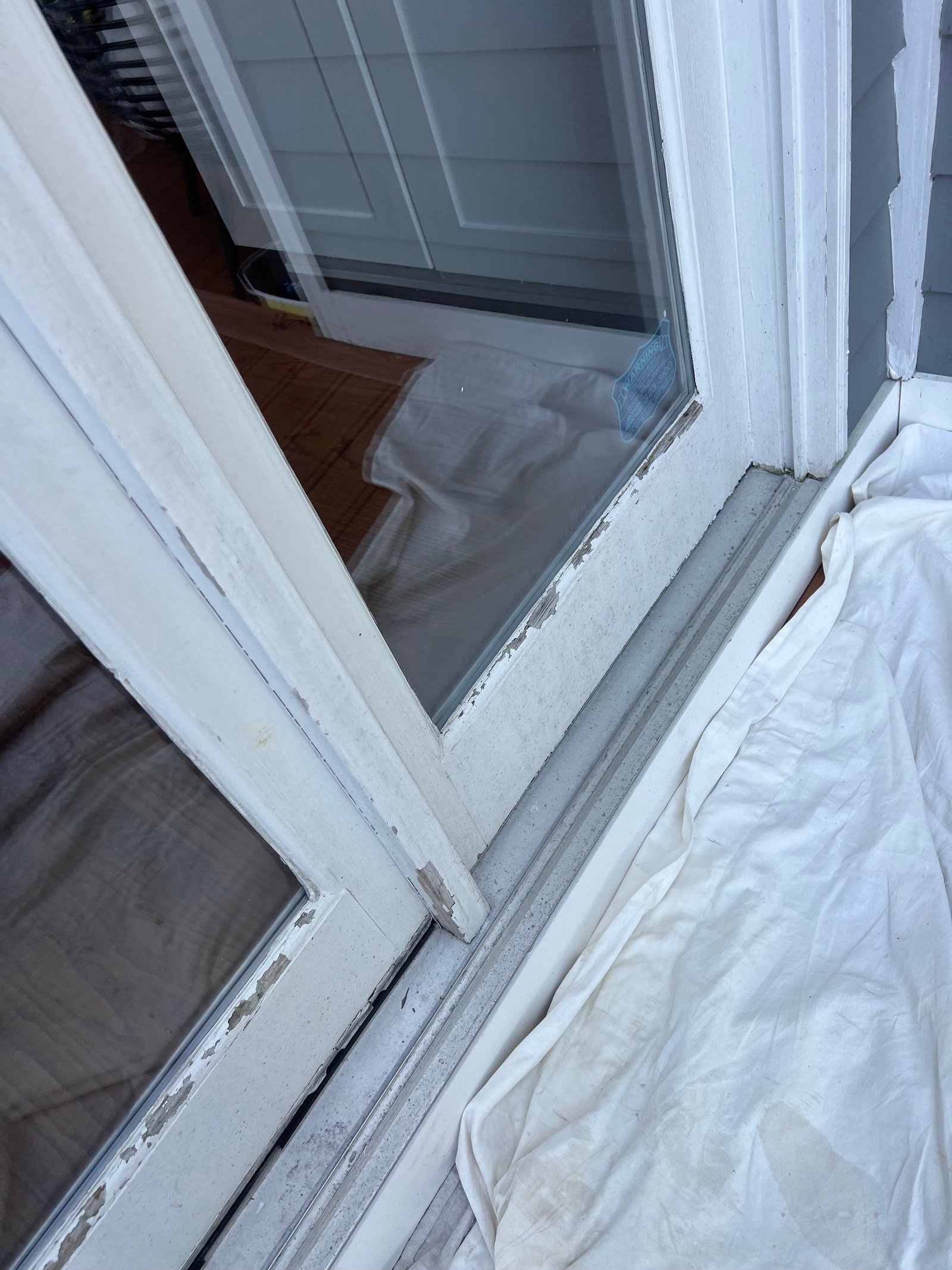 Exterior Sliding Door Painting Maryland